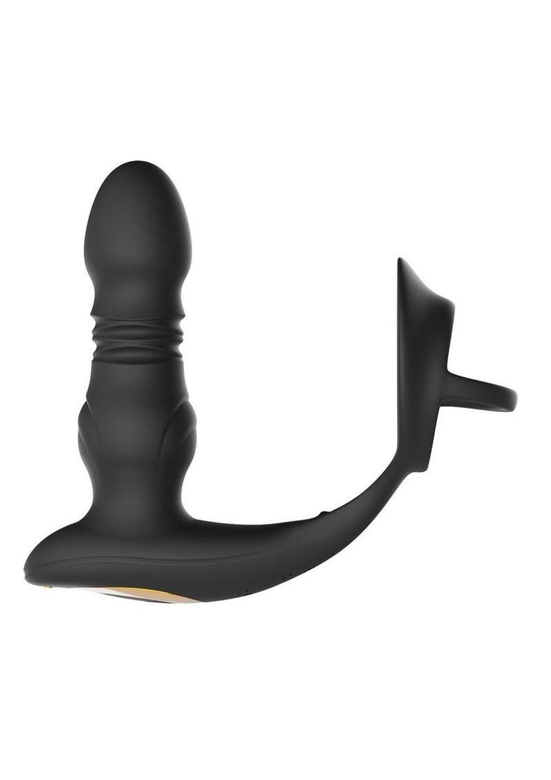 Cyrus App Thrusting Prostate Massager With Cock Ring