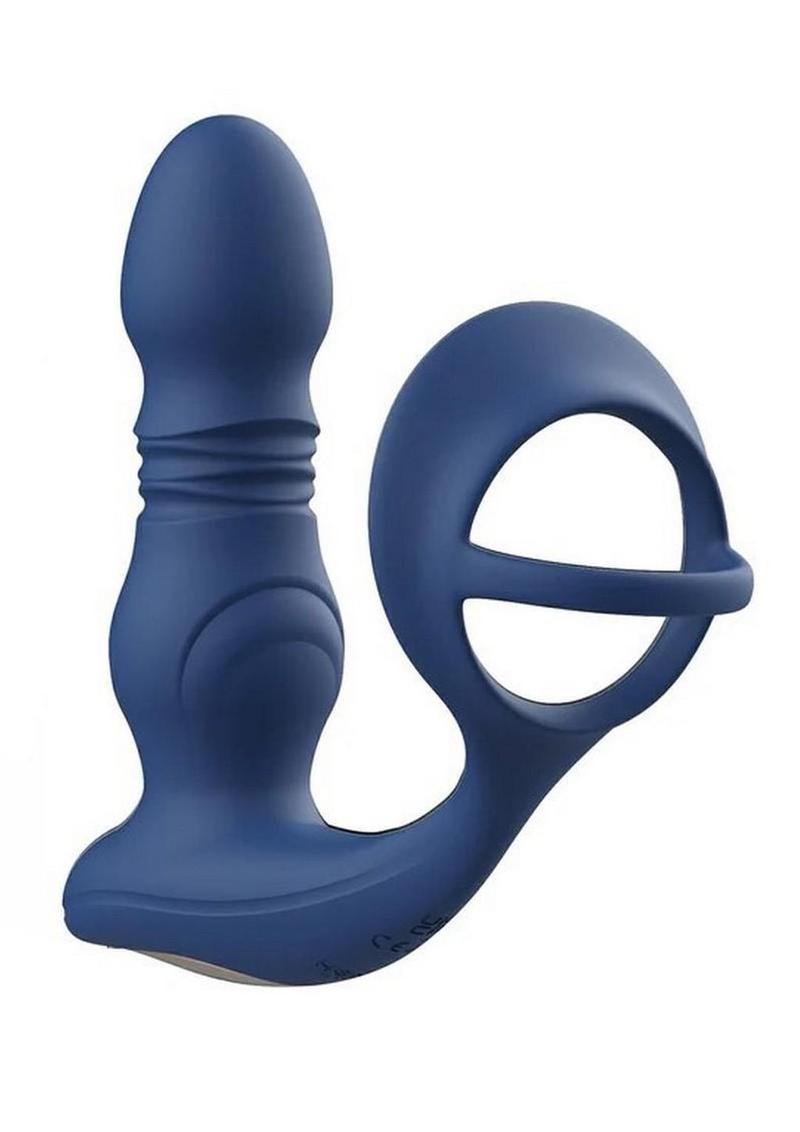 Cyrus App Thrusting Prostate Massager With Cock Ring