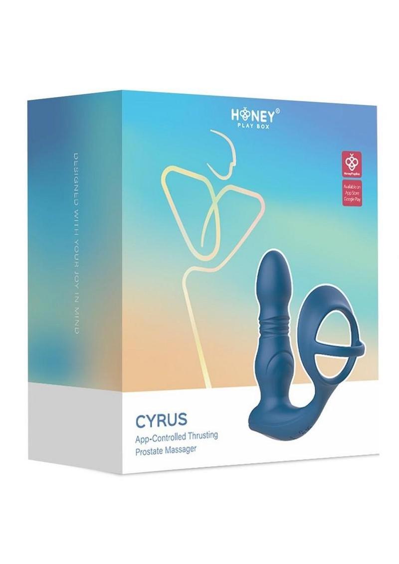 Cyrus App Thrusting Prostate Massager With Cock Ring