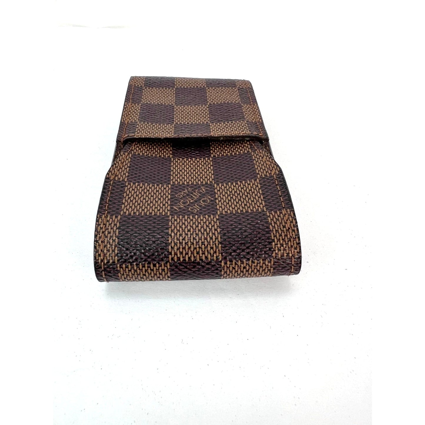 LOUIS VUITTON Damier Ebene Cigarette Card Cosmetic Case Pouch