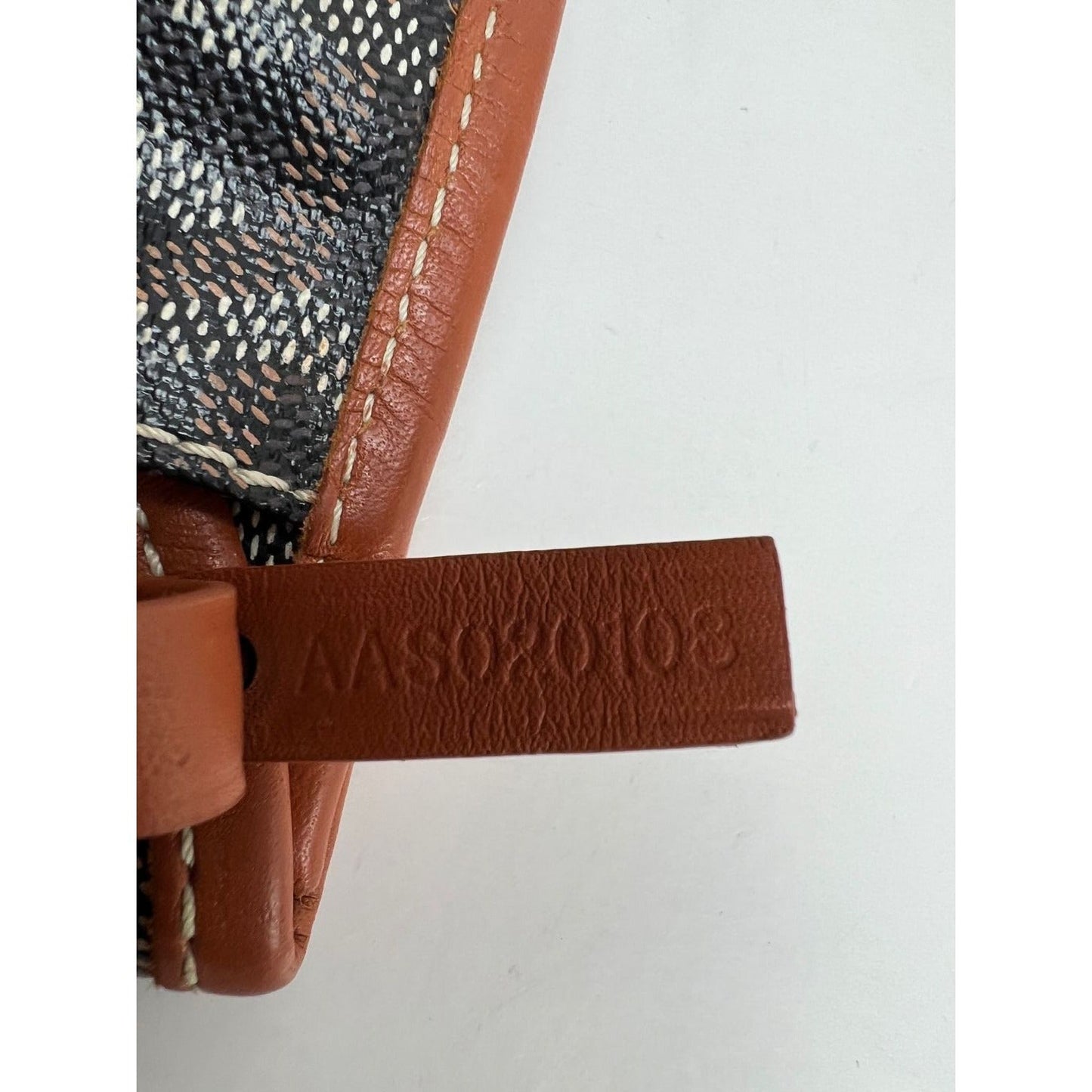 GOYARD St. Louis Goyardine PM Black Tote Bag