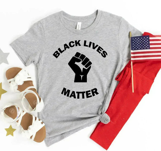 Black Lives Matter Unity Sign T-shirt | Premium Quality, Bella Canvas