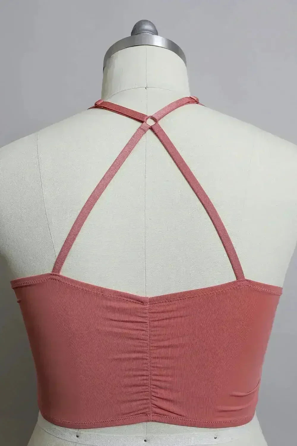 Plus Size Ruched Bralette