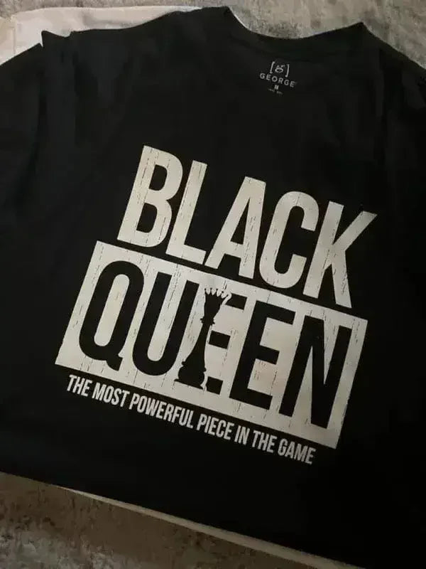 Black Queen T-Shirt | Premium Gildan Unisex Tee, 100% Cotton