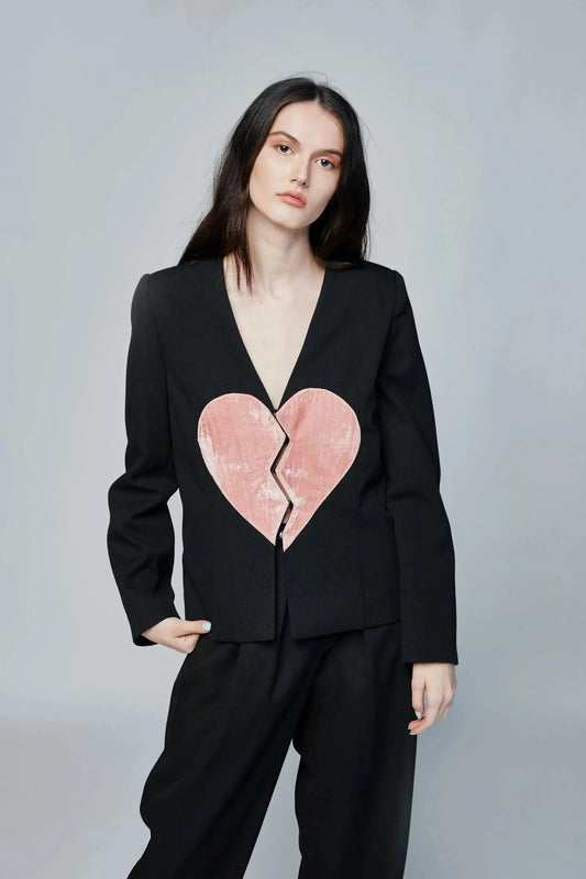 Broken heart blazer