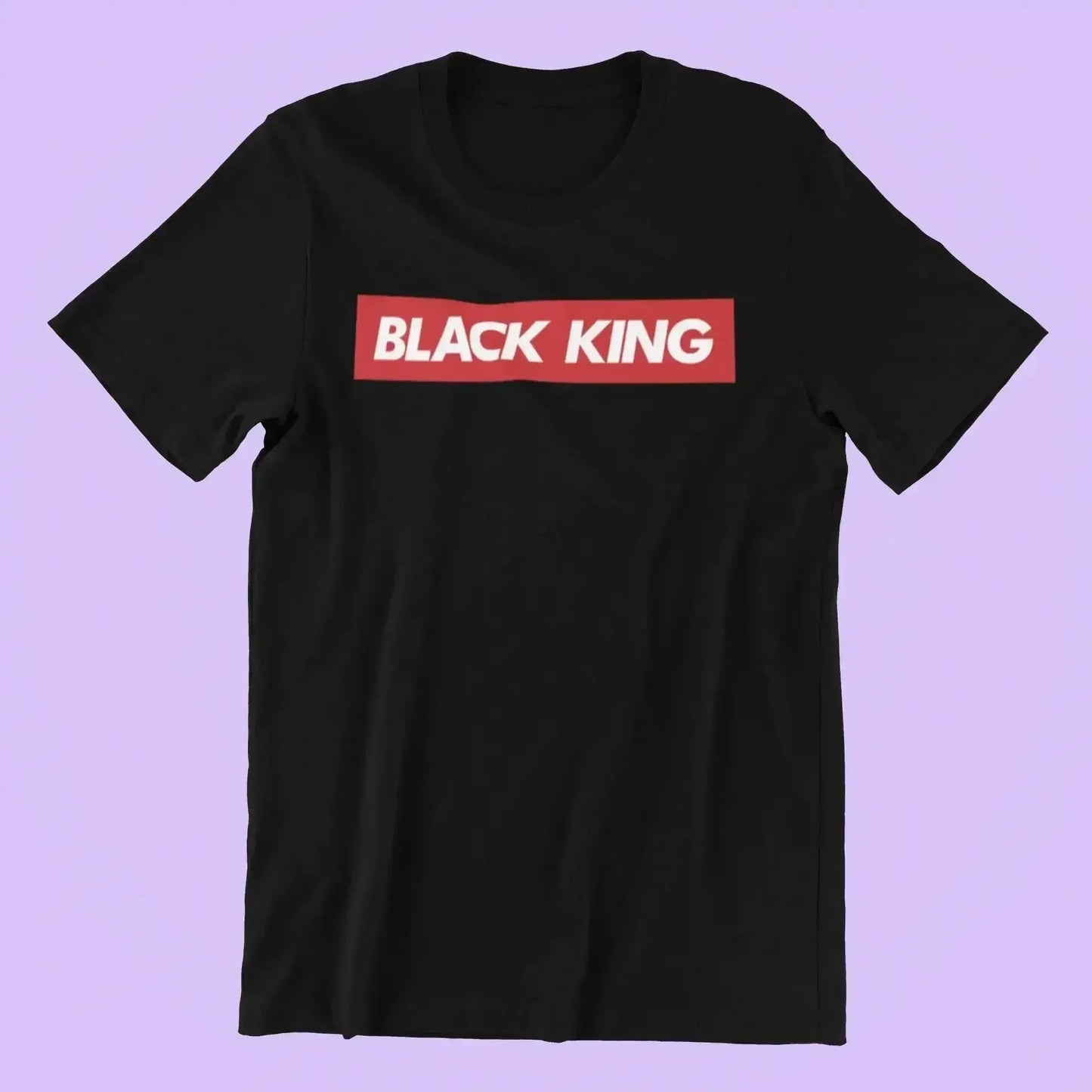 Black King T-Shirt | Premium Gildan Tee, 100% Cotton