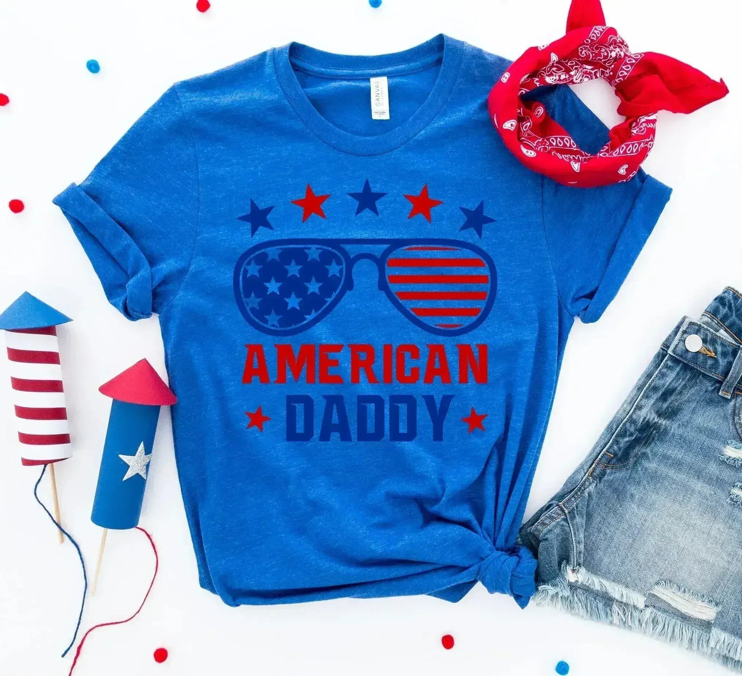 American Daddy T-shirt – Premium Ring-Spun Cotton Tee for Fathers