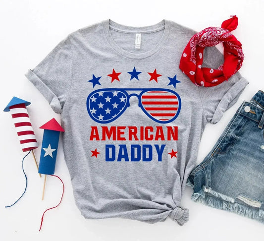 American Daddy T-shirt – Premium Ring-Spun Cotton Tee for Fathers