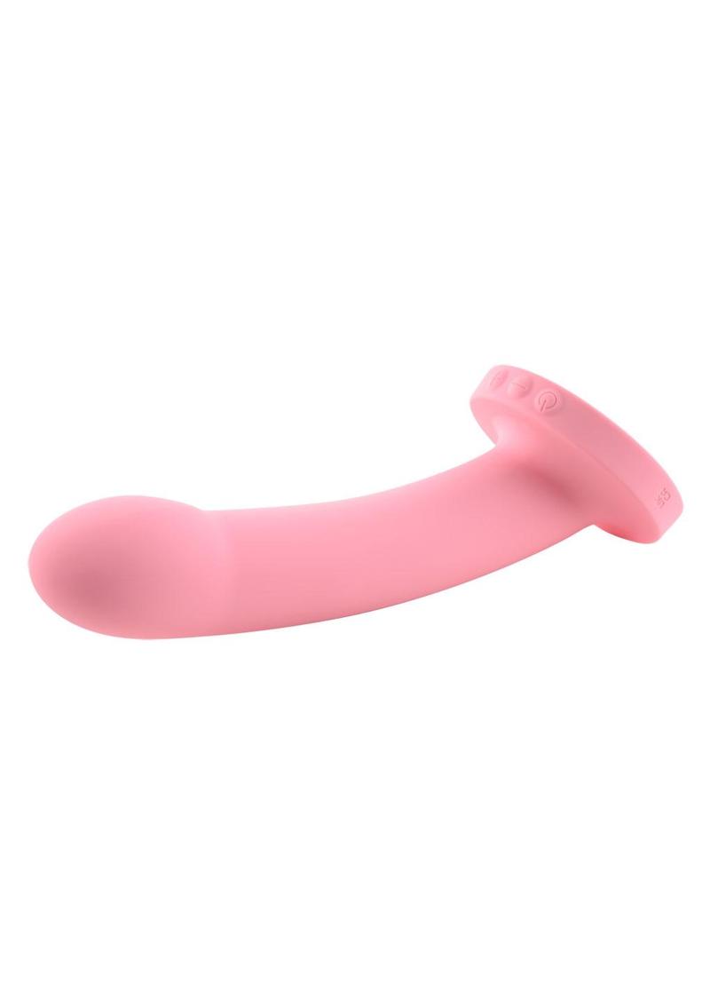 Sportsheets Daze Silicone Vibrating Curved Dildo with Suction Cup
