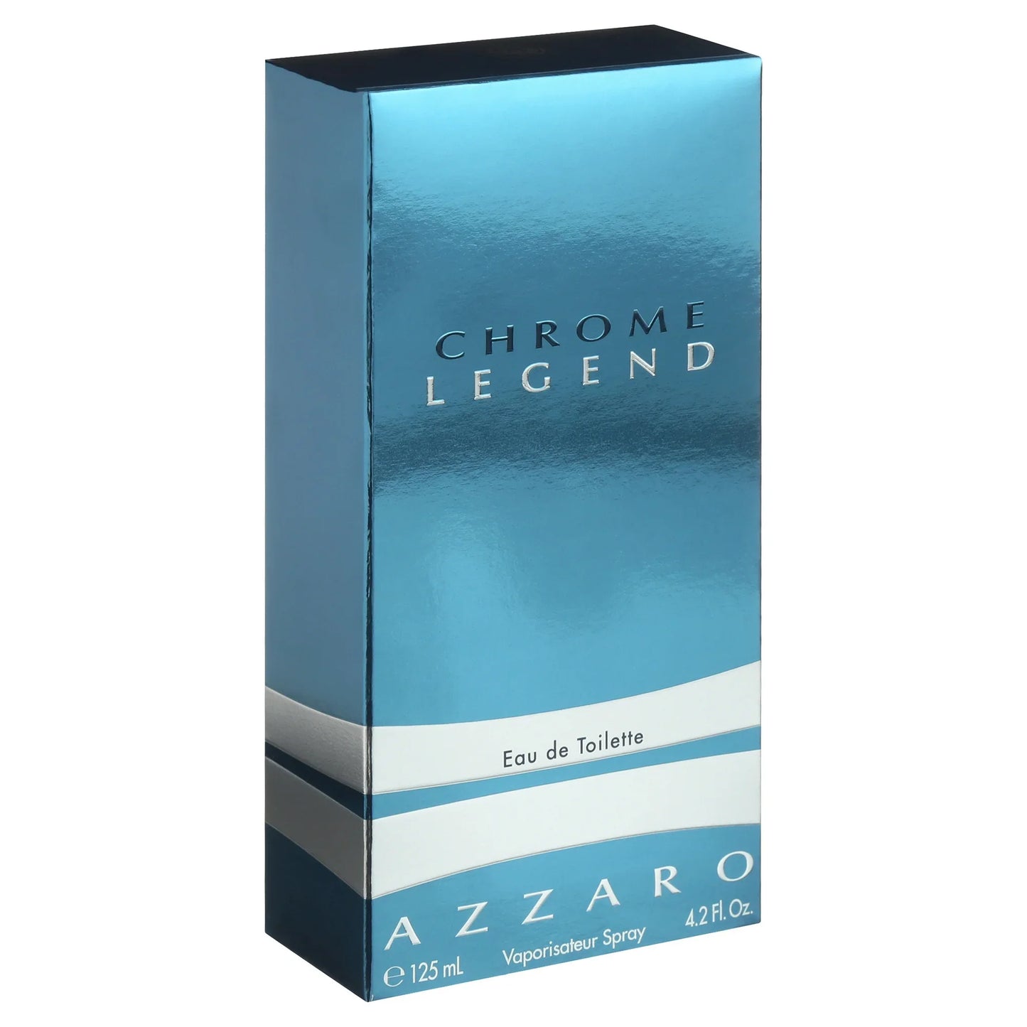 Azzaro Chrome Legend Eau de Toilette Spray for Men 4.2 Oz