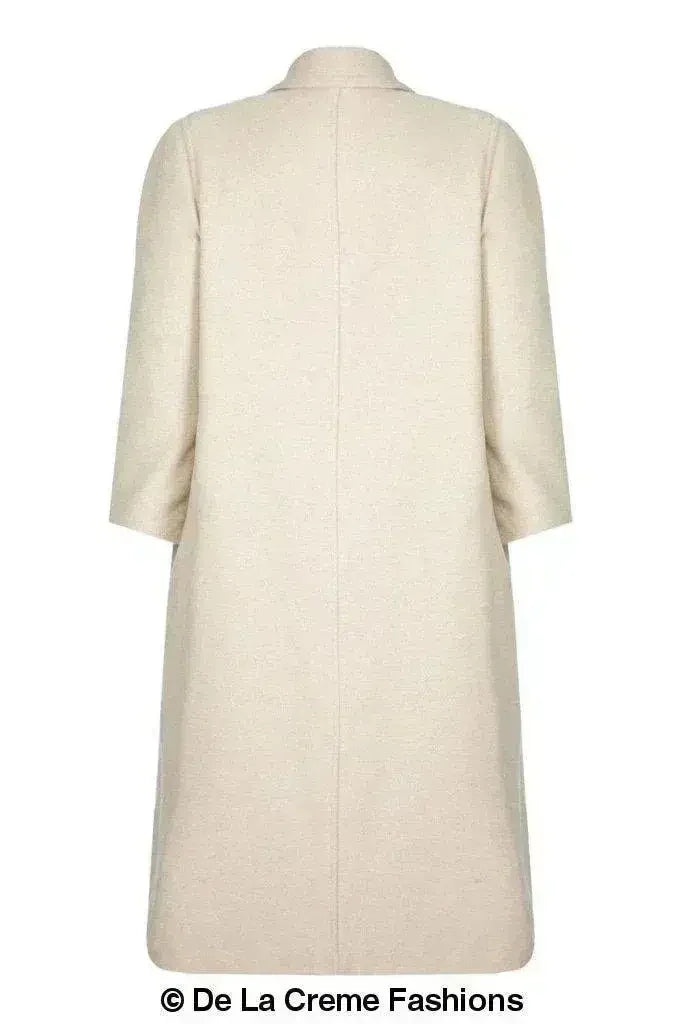 Plus Size Wool Cashmere Coat - Curve Inclusive | Femstylo