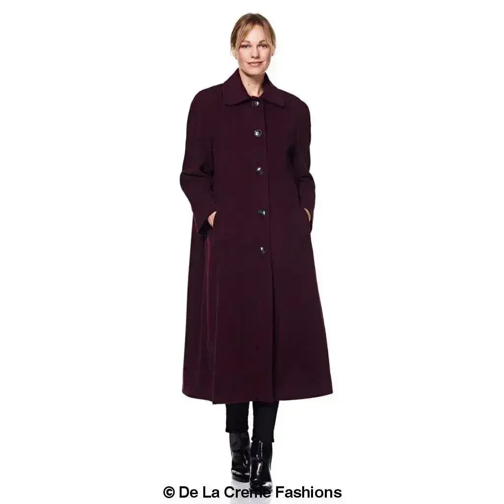 Plus Size Wool Cashmere Coat - Curve Inclusive | Femstylo