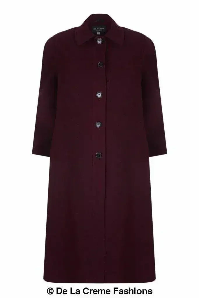 Plus Size Wool Cashmere Coat - Curve Inclusive | Femstylo