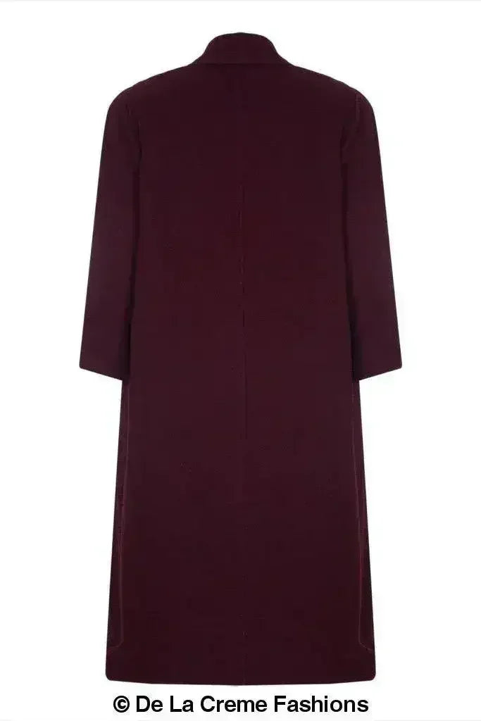 Plus Size Wool Cashmere Coat - Curve Inclusive | Femstylo