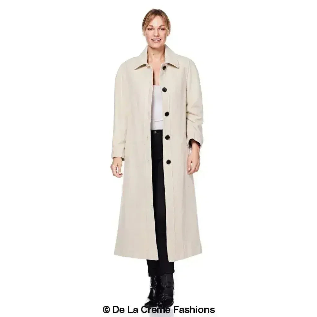 Plus Size Wool Cashmere Coat - Curve Inclusive | Femstylo