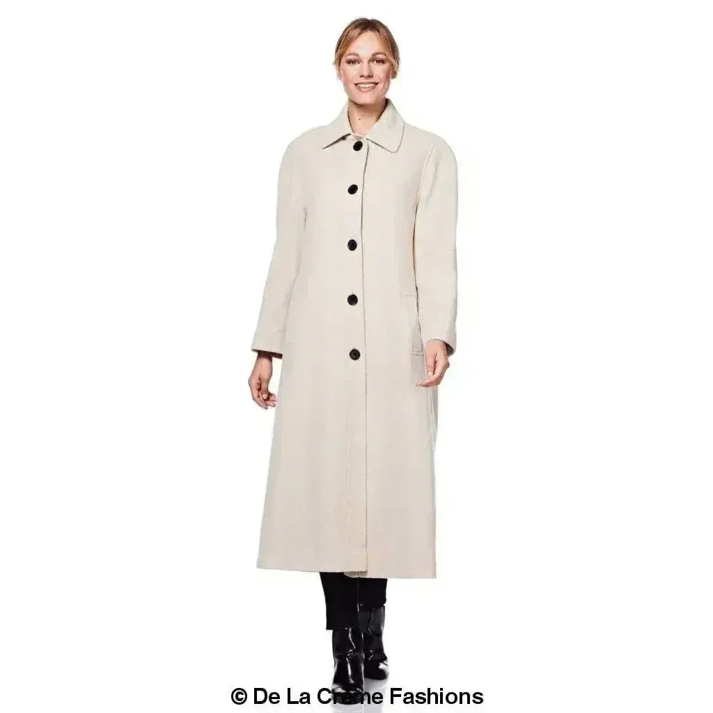 Plus Size Wool Cashmere Coat - Curve Inclusive | Femstylo