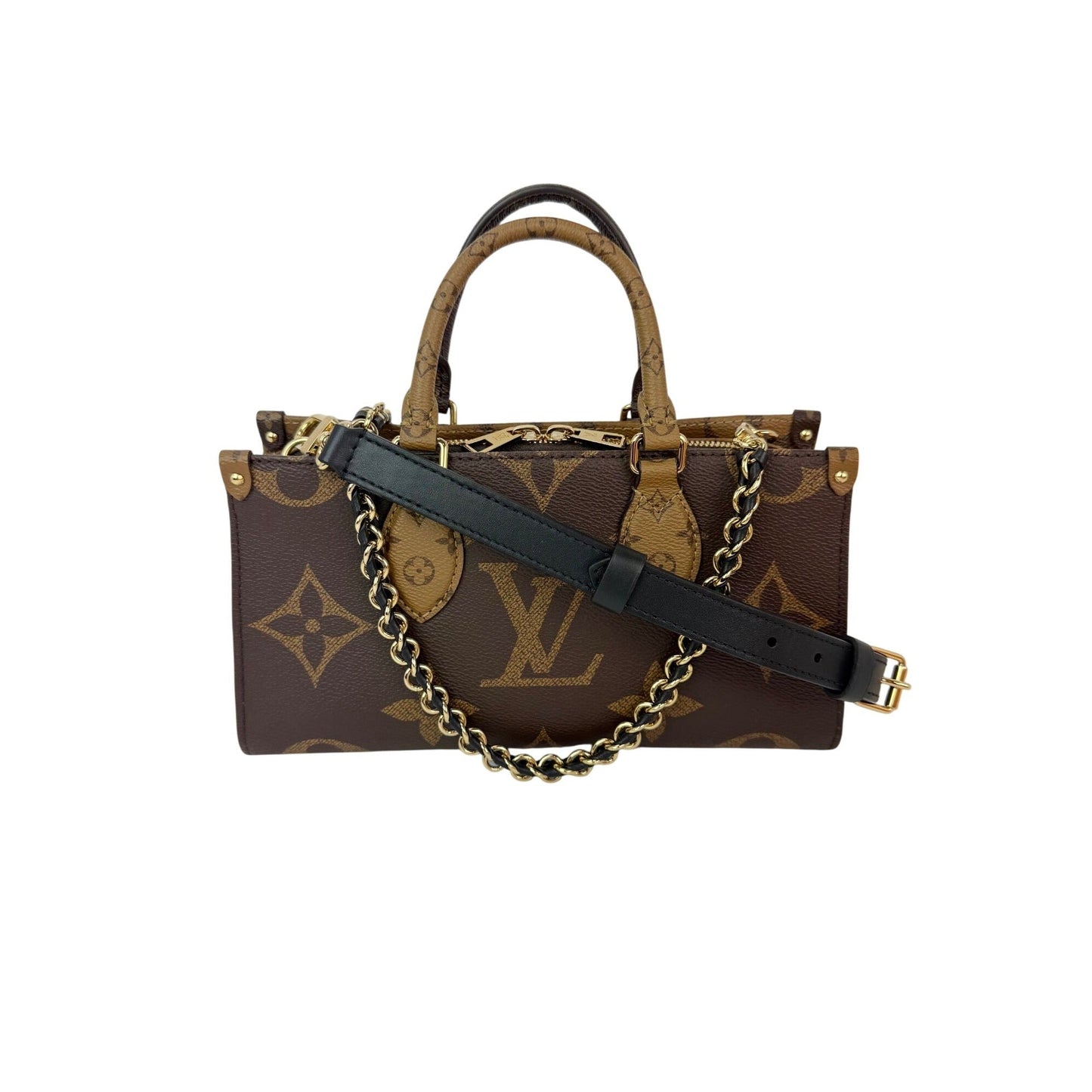 Louis Vuitton Onthego East West Chain Crossbody Shoulder Bag