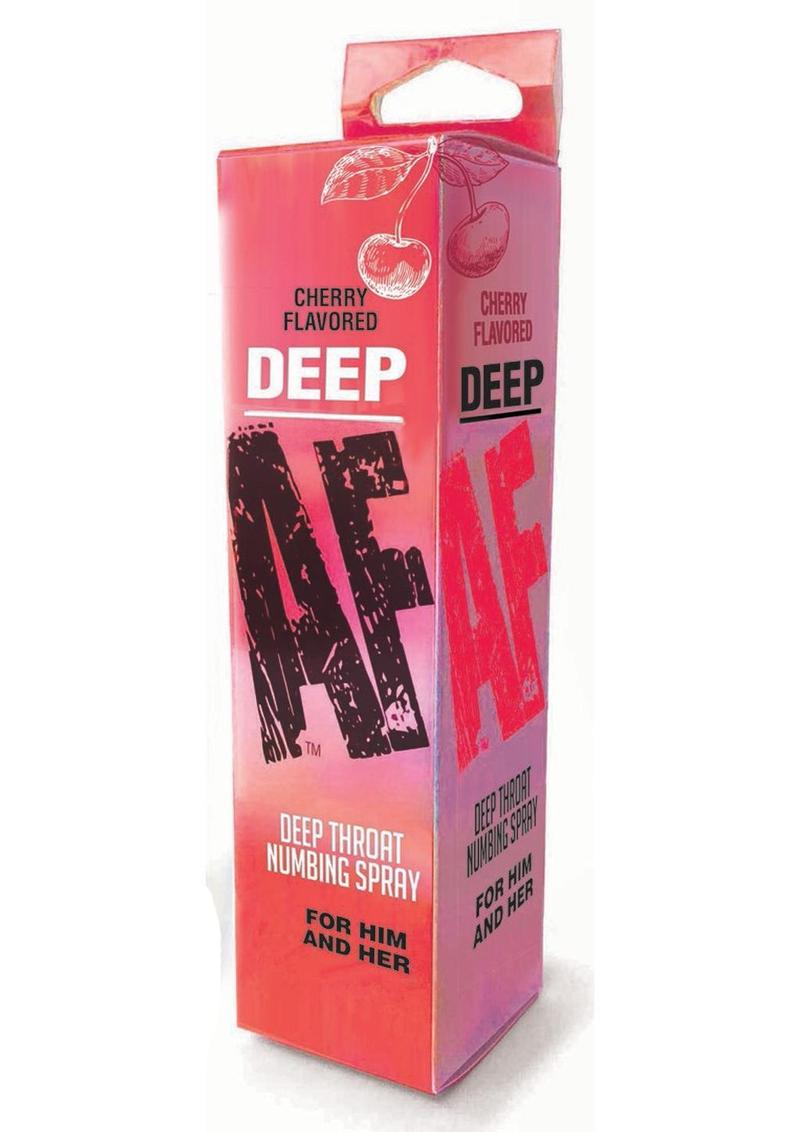 Deep AF Deep Throat Numbing Spray Cherry