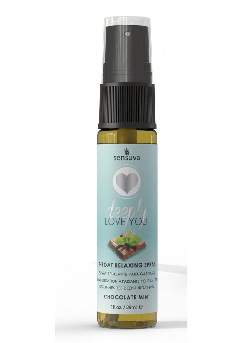 Sensuva Deeply Love You Throat Relaxing Spray Chocolate Mint