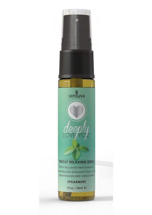 Sensuva Deeply Love You Throat Relaxing Spray Spearmint Flavor