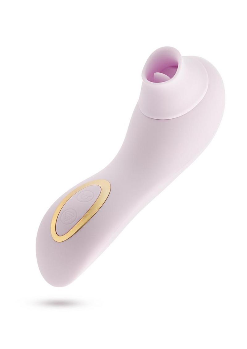Delice Fleus Air Pulsing Vibe Rechargeable Silicone Clitoral Vibrator