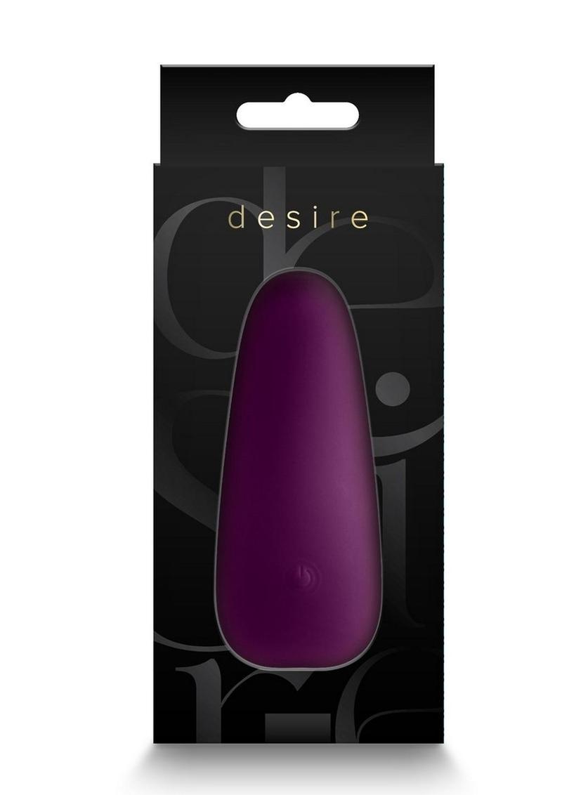 Desire Kama Rechargeable Silicone Vibrator Elegant Curved Design