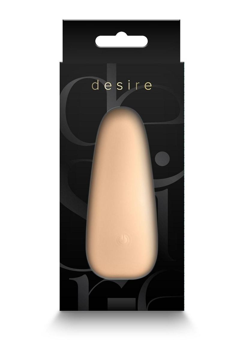 Desire Kama Rechargeable Silicone Vibrator Elegant Curved Design