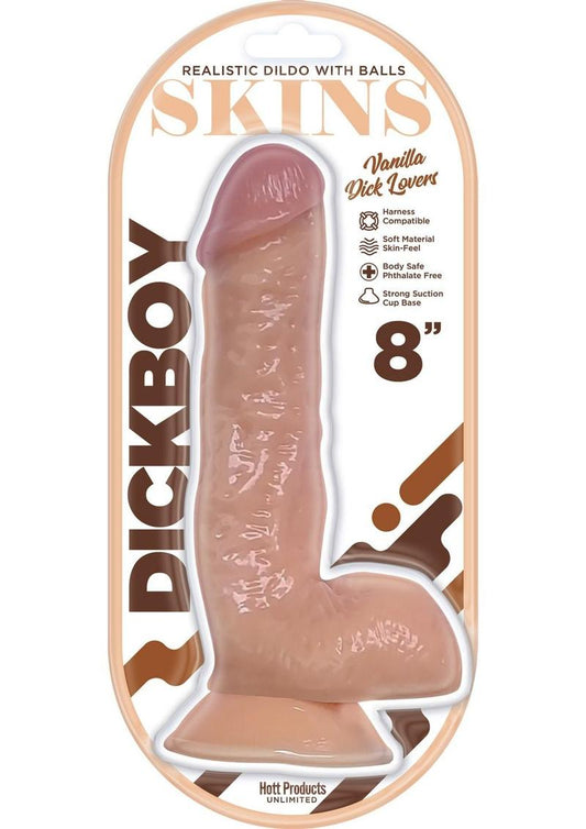 DickBoy Skins Vanilla Lovers Soft Dildo