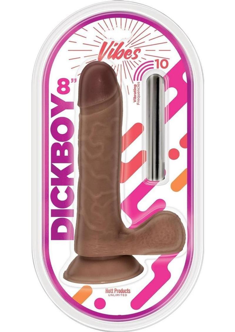 Dickboy Vibes Silicone Multi Speed Dildo