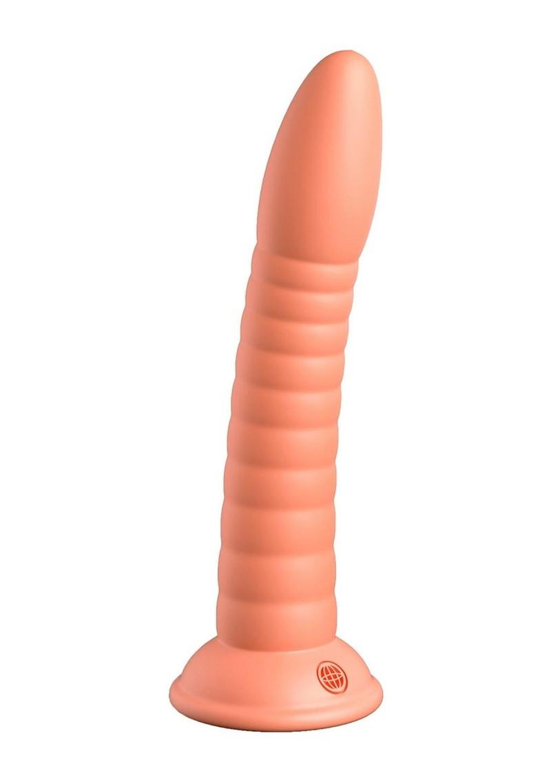 Dillio Platinum Wild Thing Ribbed Silicone Dildo