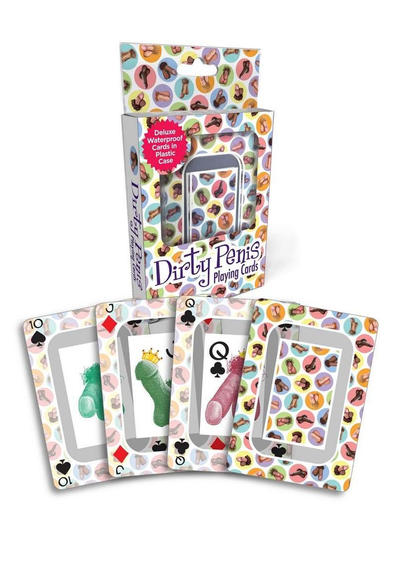 Dirty Penis Waterproof Playing Cards Naughty Cards For Adults