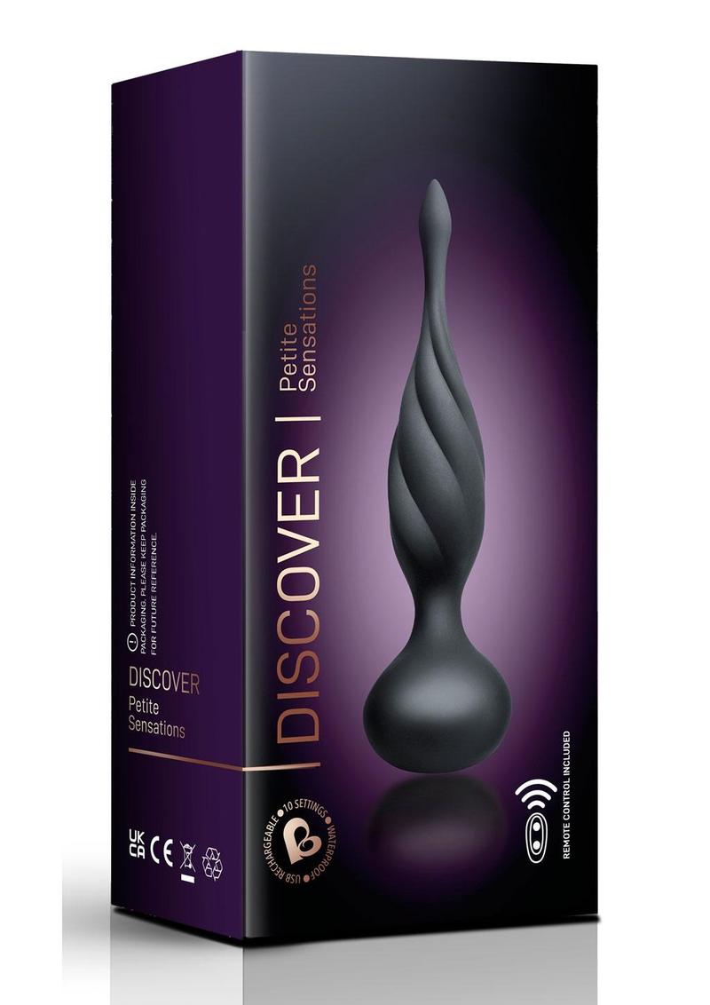 Discover Rechargeable Silicone Anal Vibrator with Remote Controller