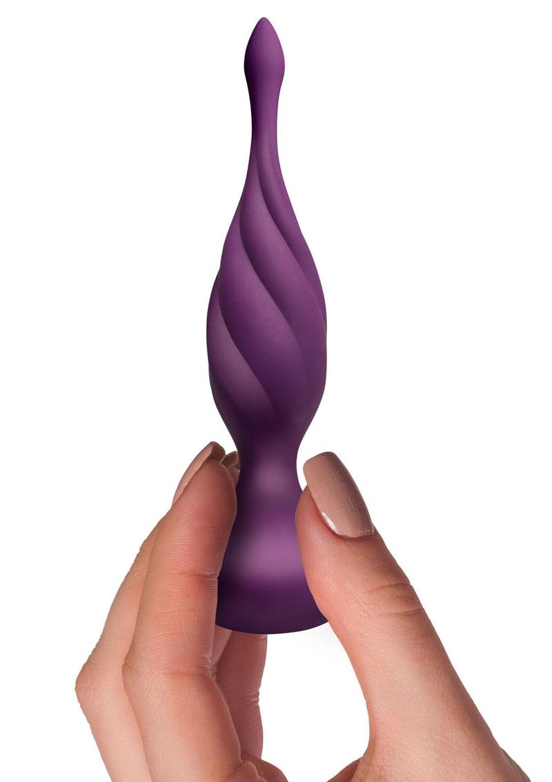 Discover Rechargeable Silicone Anal Vibrator with Remote Controller