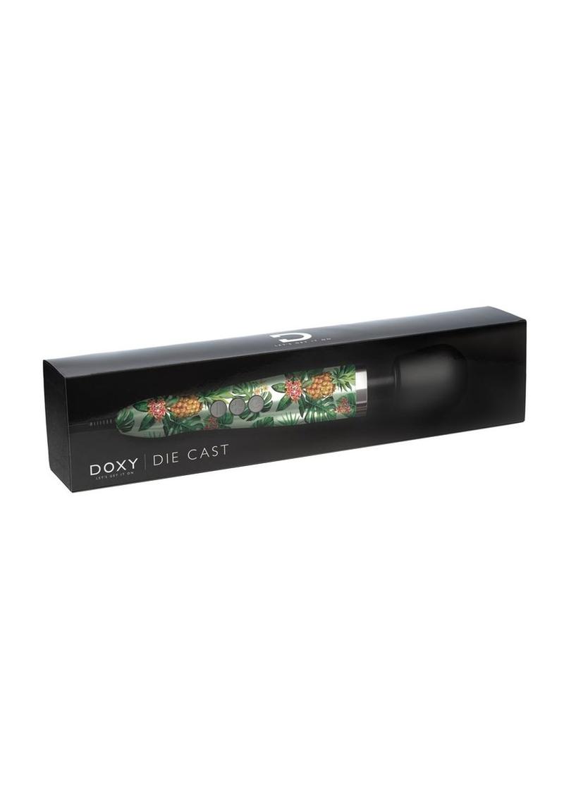 Doxy Die Cast Wand Massager with Pineapple Pattern