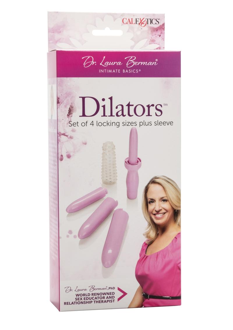 Dr. Laura Intimate Dilators Set of 4 Sizes Plus Sleeve