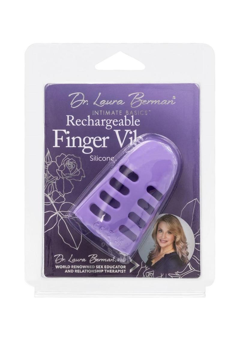 Dr. Laura Berma Rechargeable Finger Vibrator