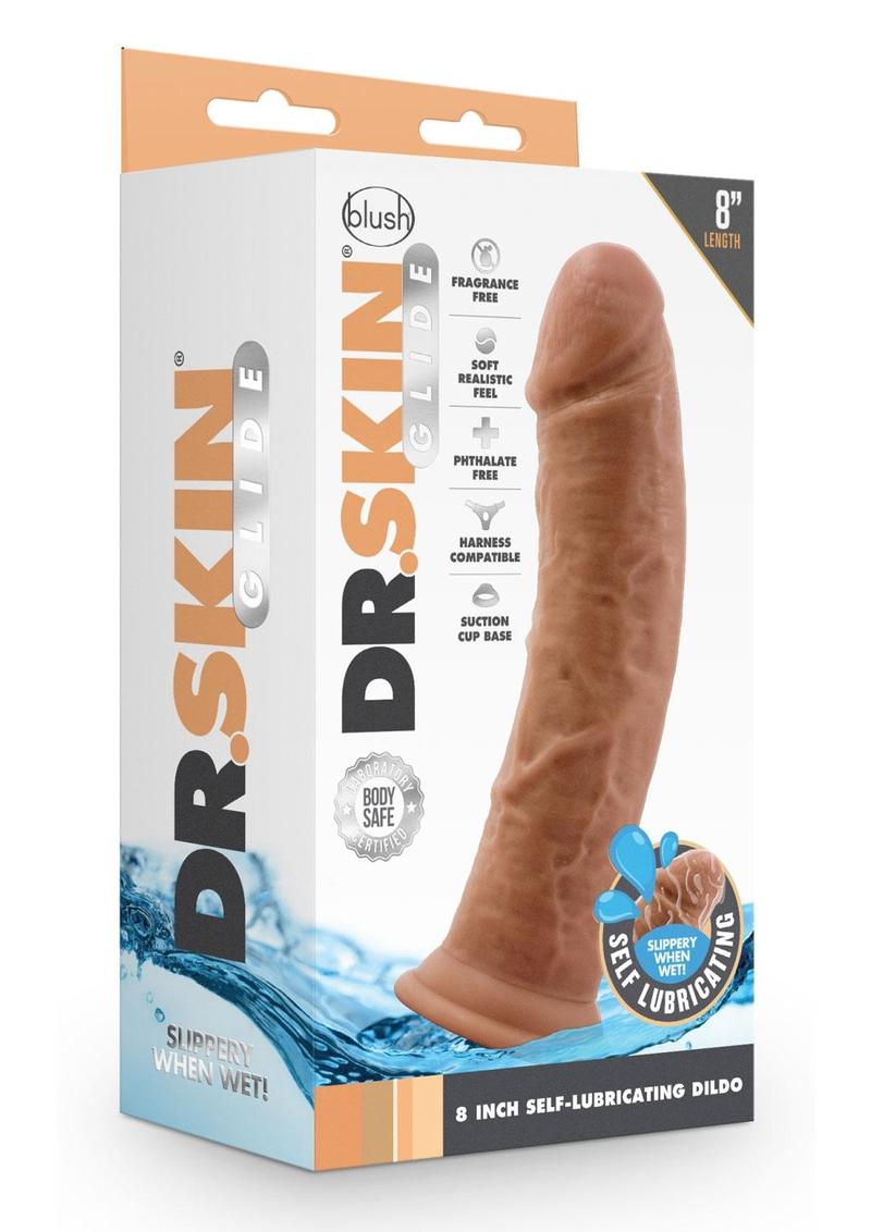 Dr. Skin Glide Self-Lubricating Dildo