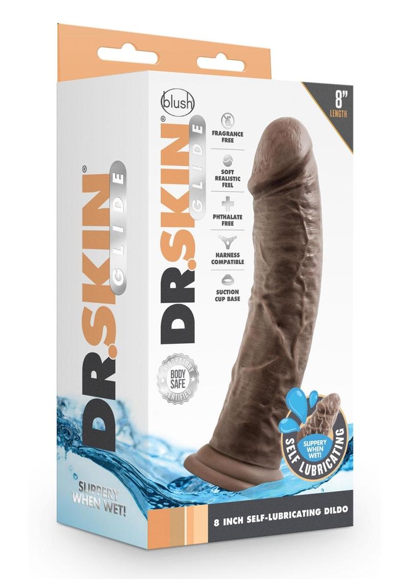 Dr. Skin Glide Self-Lubricating Dildo