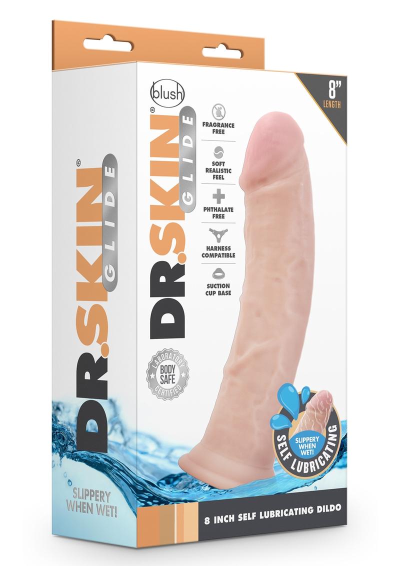 Dr. Skin Glide Self-Lubricating Dildo