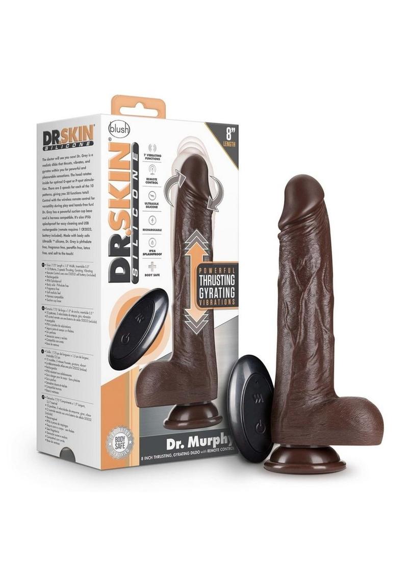 Dr. Murphy Thrusting And Gyrating Silicone Dildo