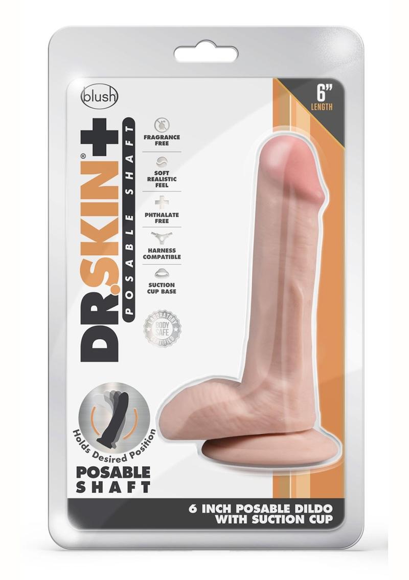 Dr. Skin Posable Dildo with Suction Cup