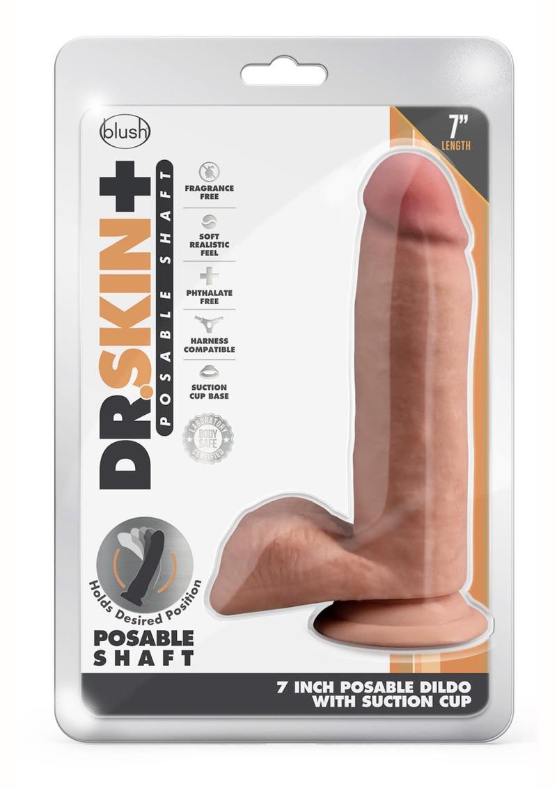 Dr. Skin Posable Dildo with Suction Cup