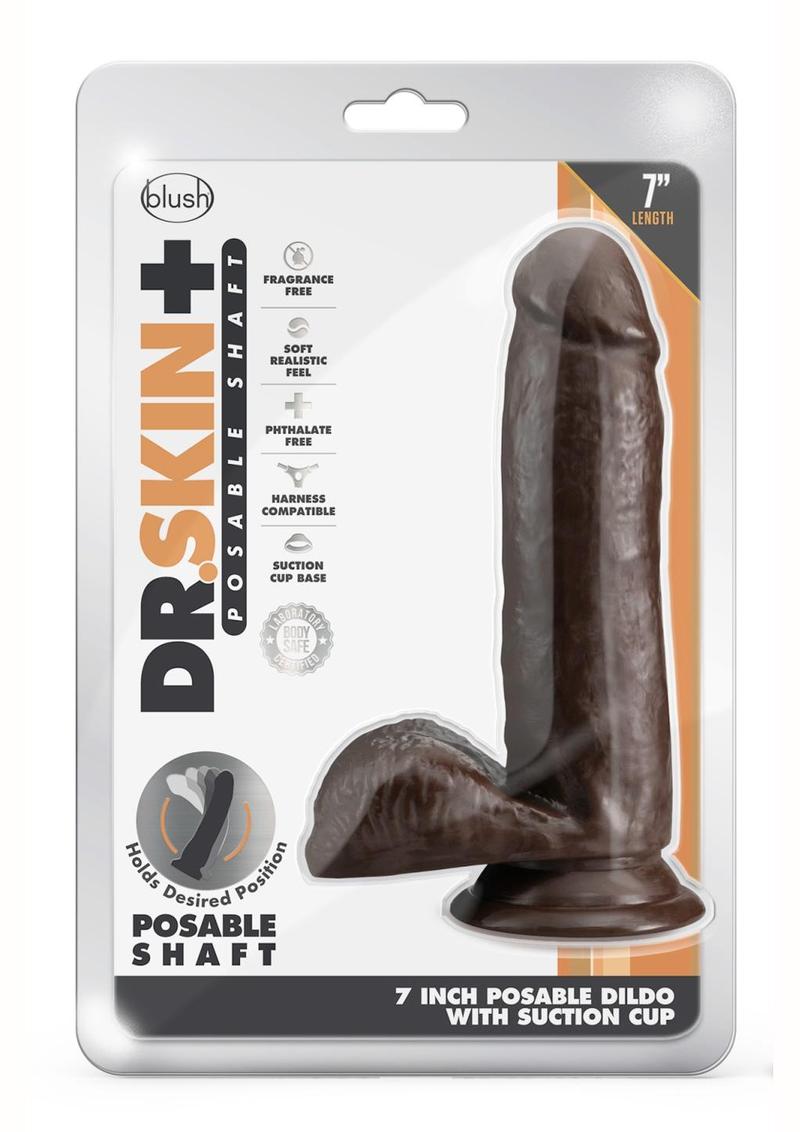 Dr. Skin Posable Dildo with Suction Cup