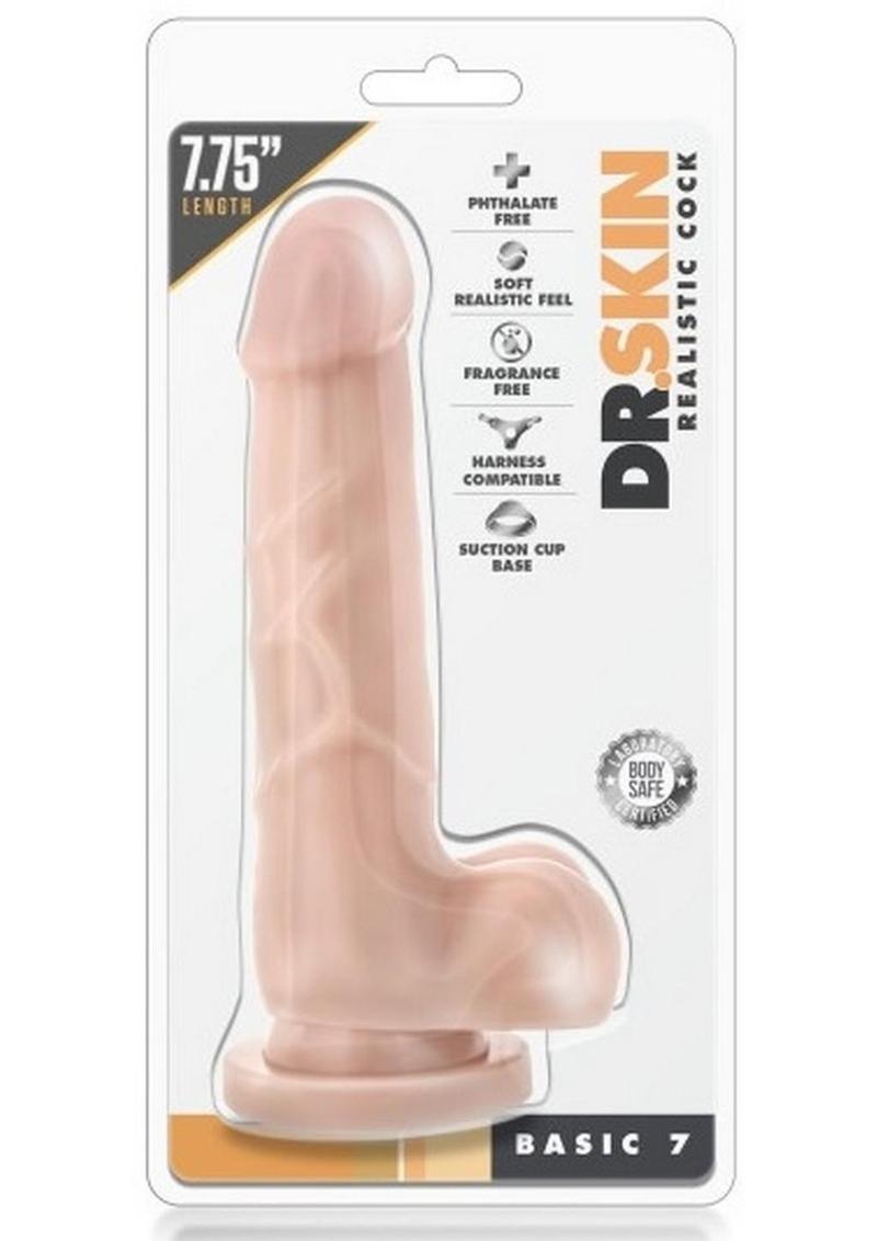 Dr. Skin Phthalate-Free Realistic Basic Cock