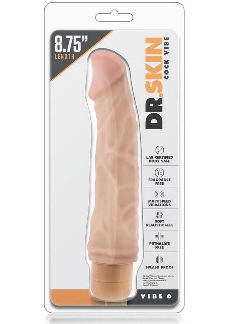 Dr. Skin Cock Vibe Vibrating Dildo