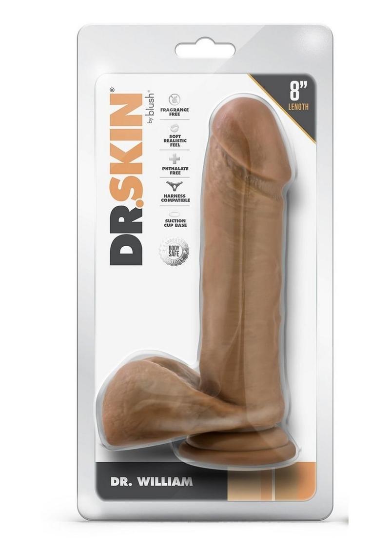Dr. Skin Silver Collection Dr. William Dildo with Suction Cup
