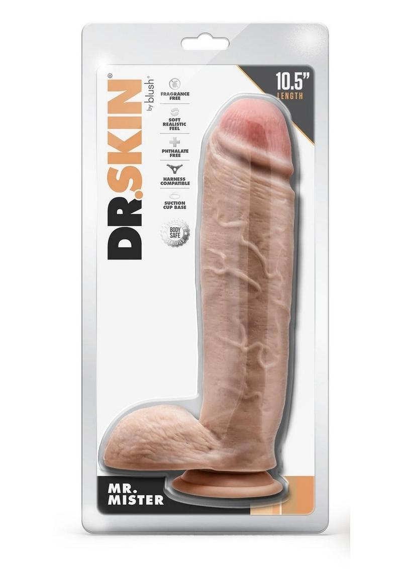 Dr. Skin Silver Collection Mr. Mister Dildo with Suction Cup