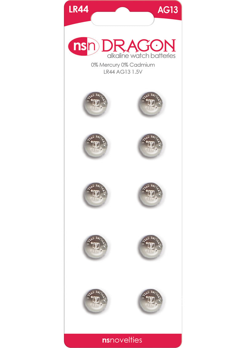 Dragon LR44/AG13 Alkaline Watch Batteries