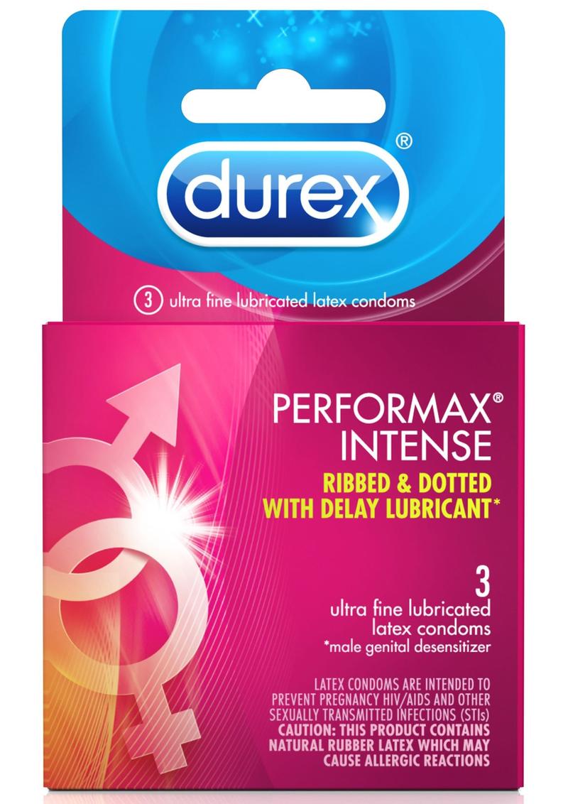 Durex Performax Intense Ribbed And Dotted Condoms