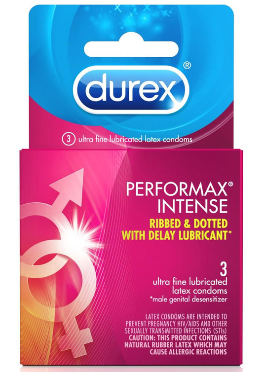 Durex Performax Intense Ribbed And Dotted Condoms